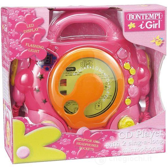 Lettore CD con due microfoni Sing-a-Long (439971)