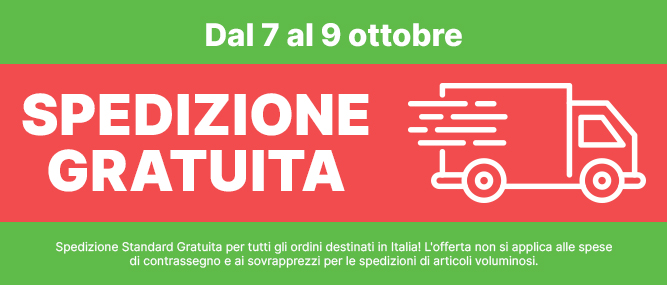 Spedizione Gratuita